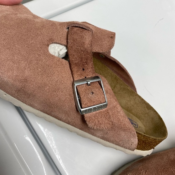 BIrkinstock Boston Clogs pink Size 11 - Picture 2 of 6